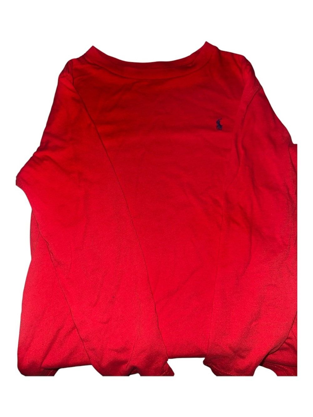 Polo by Ralph Lauren Bright Red Crewneck Tee